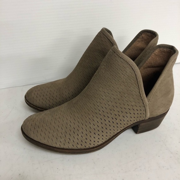 Lucky Brand Bashina Split Ankle Booties Size 8 - Picture 3 of 8